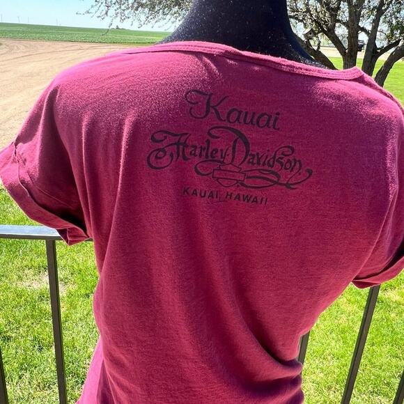 Harley Davidson women's T-shirt size M (arm pit to arm pit 20”) - Picture 7 of 7